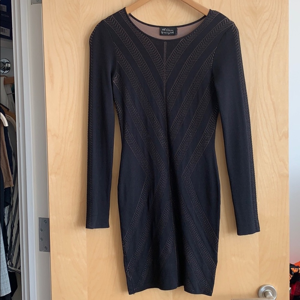 Torn by Ronny Kobo body on dress
